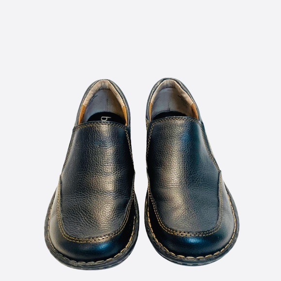 Born Shoes - BOLO BORN Womens US8 M/W EU39 Black Leather Shoes